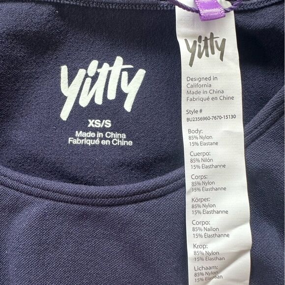 Yitty Nearly Naked Shaping Longsleeve Bodysuit NEW Women’s XS Small Blue - Picture 6 of 10
